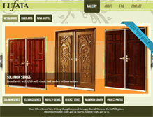 Tablet Screenshot of lufata.com